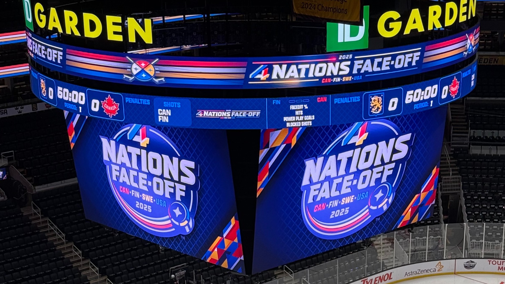 4 Nations Face-Off at TD Garden