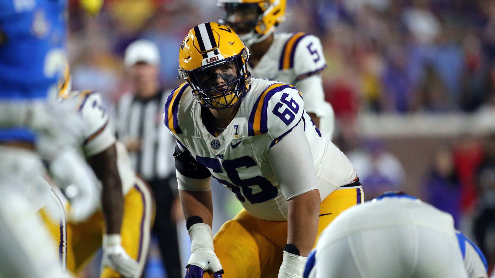NFL draft prospect Will Campbell