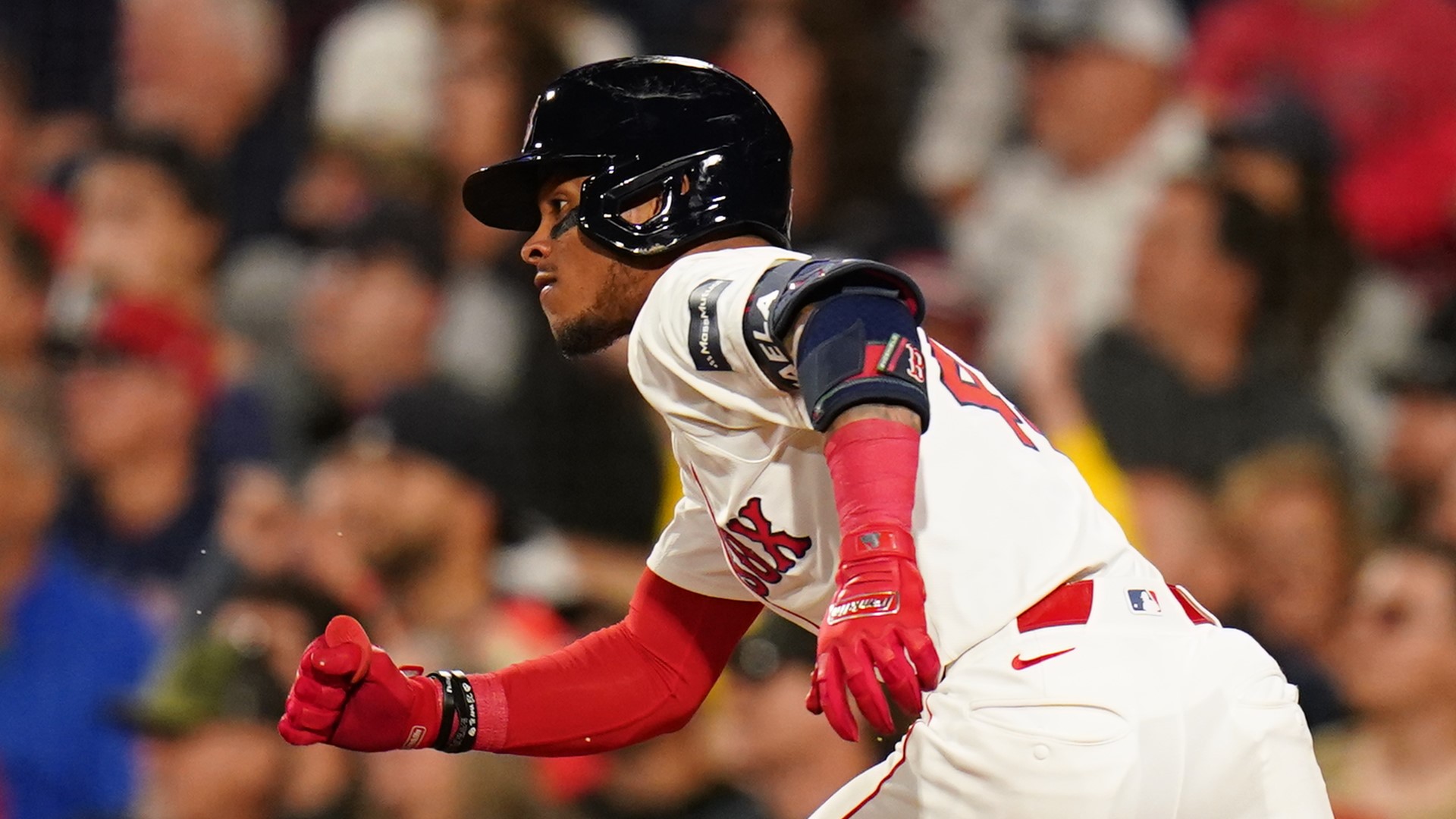 Boston Red Sox center fielder Ceddanne Rafaela
