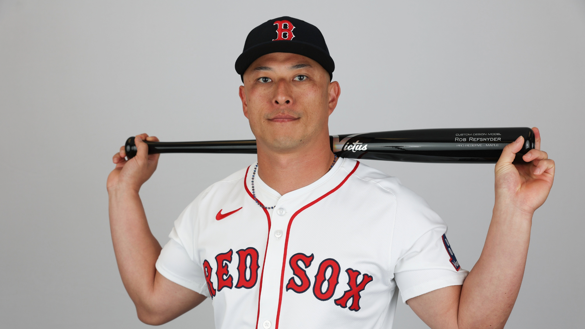 Boston Red Sox outfielder Rob Refsnyder