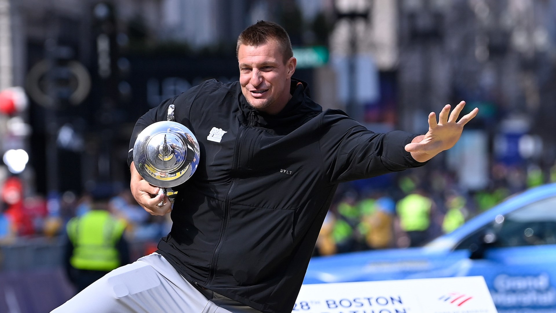 Retired NFL tight end Rob Gronkowski