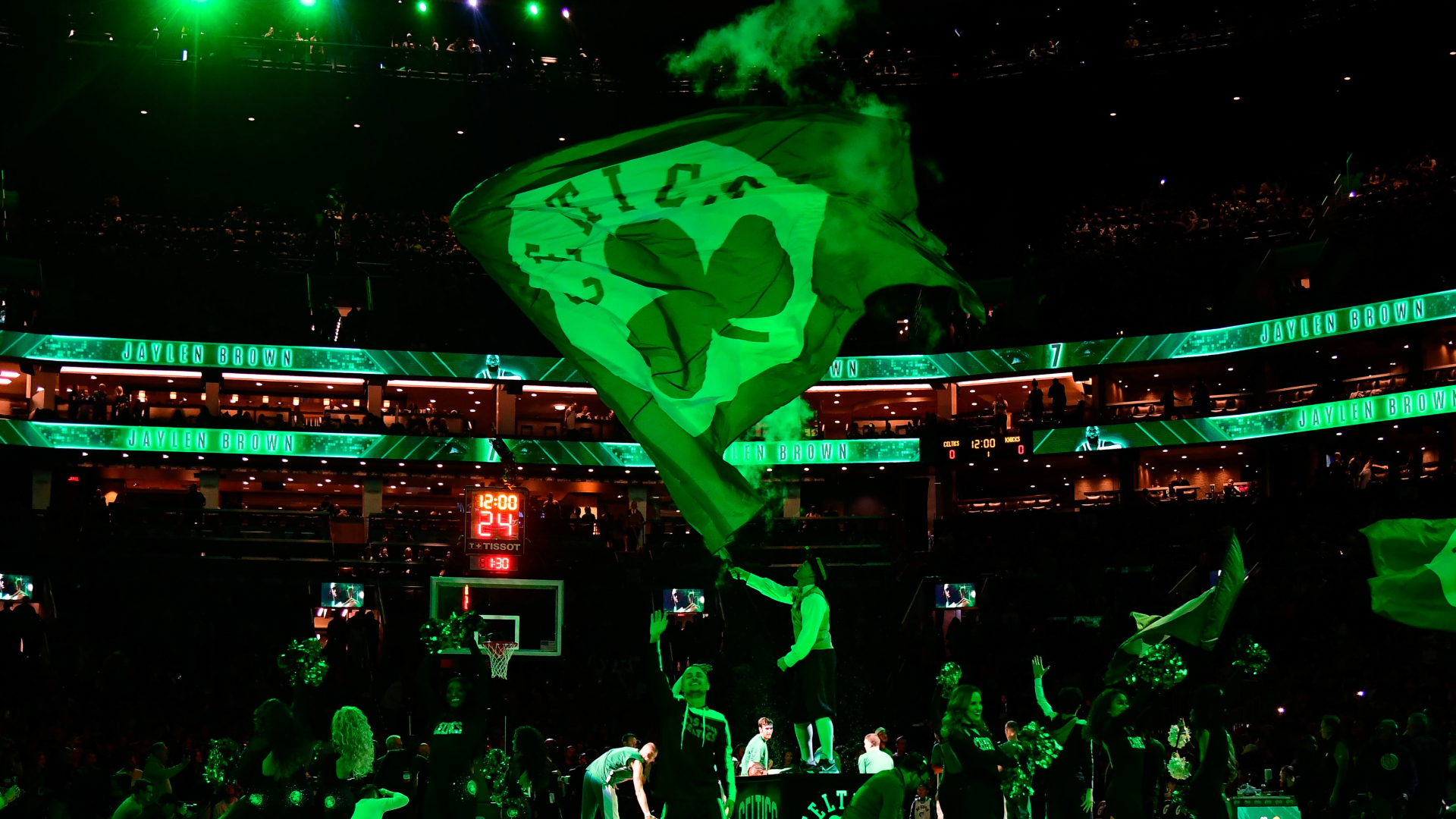 Boston Celtics flag