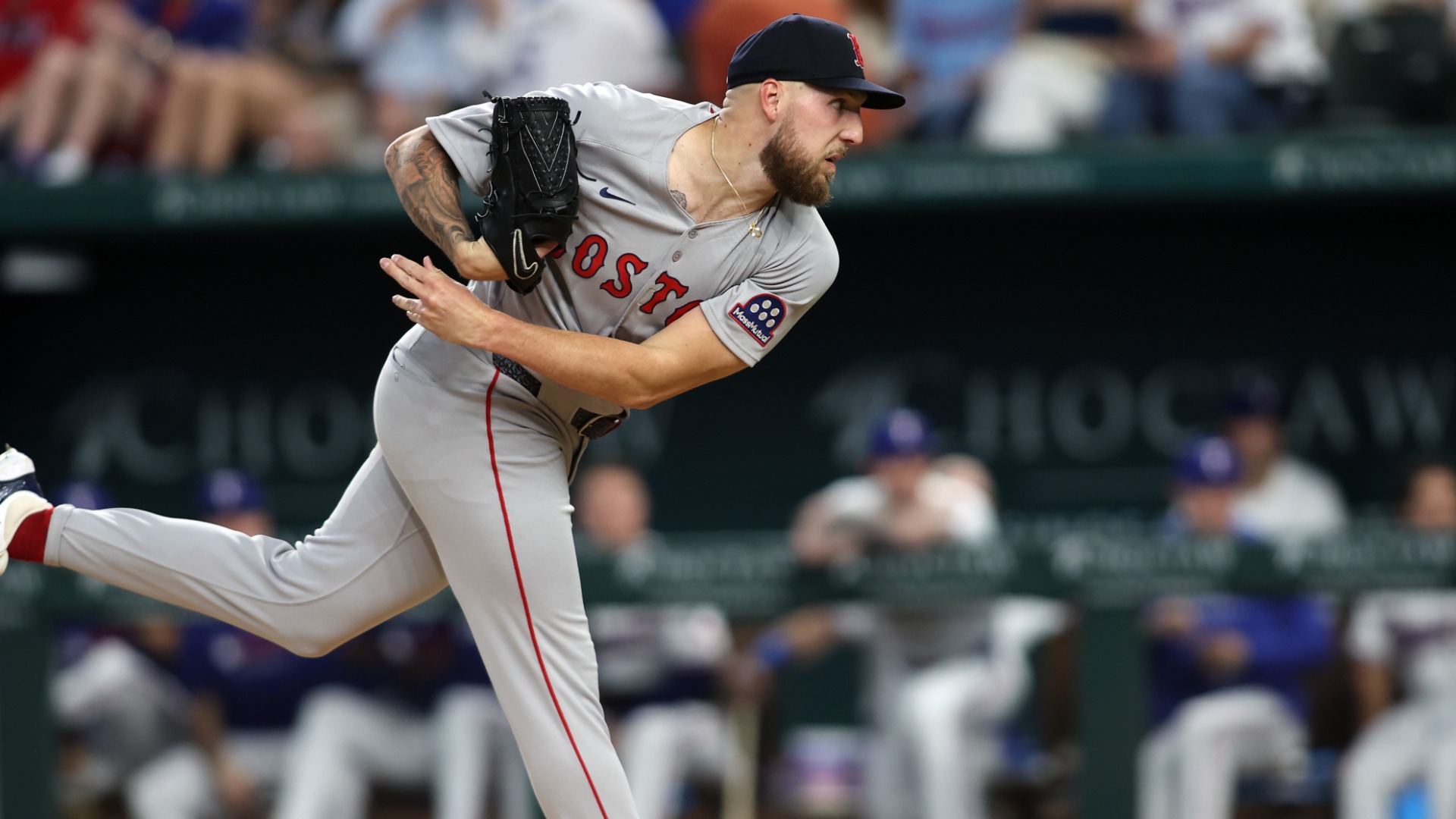 Boston Red Sox pitcher Garrett Crochet