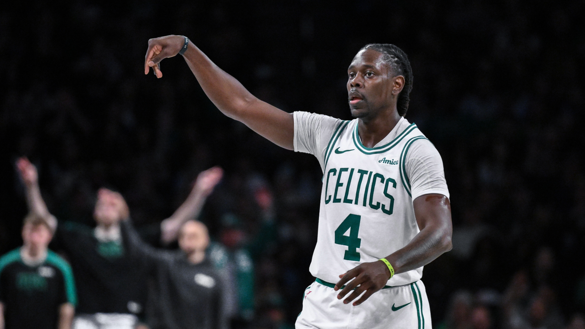 Boston Celtics guard Jrue Holiday