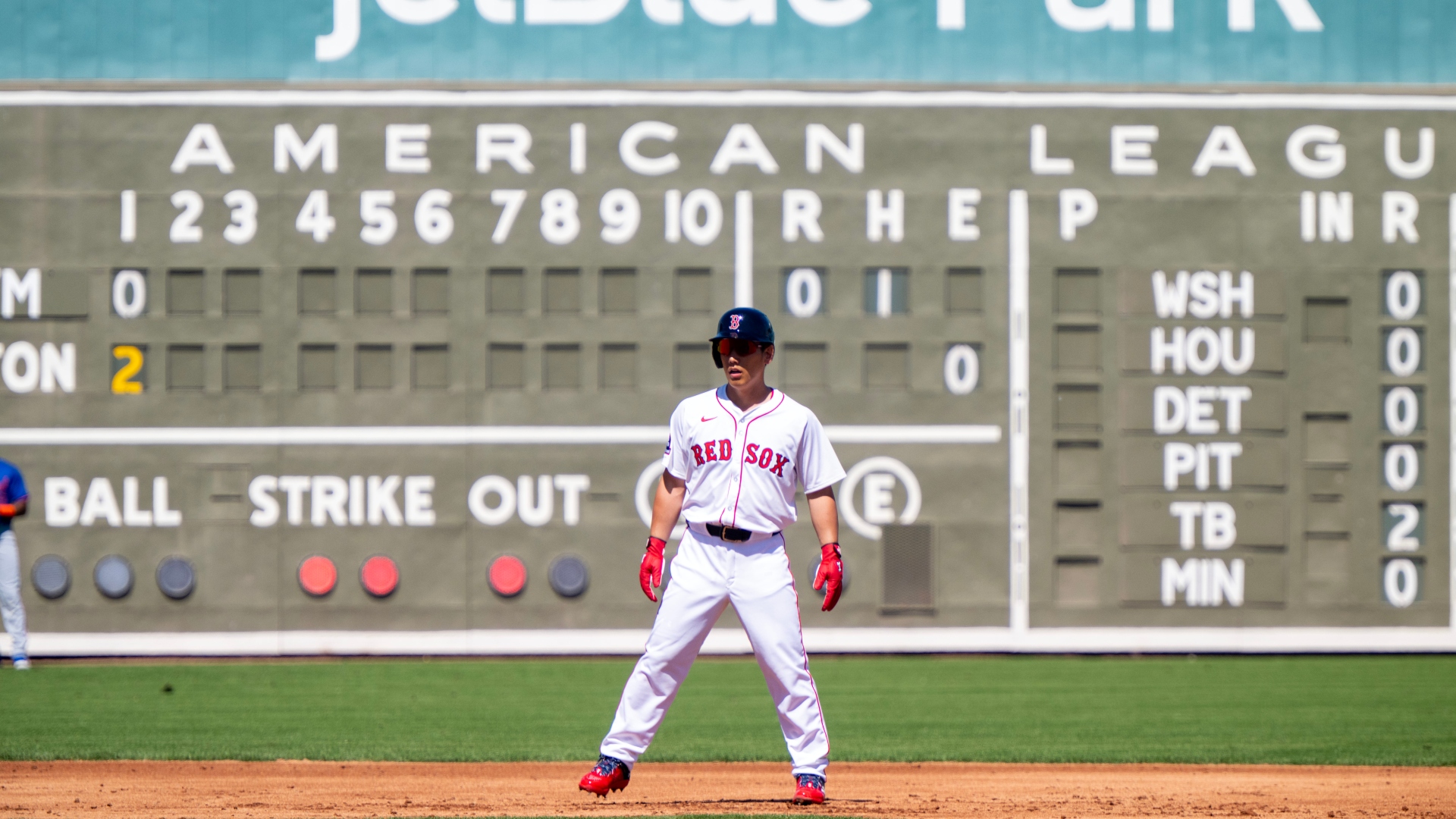 Boston Red Sox designated hitter Masataka Yoshida