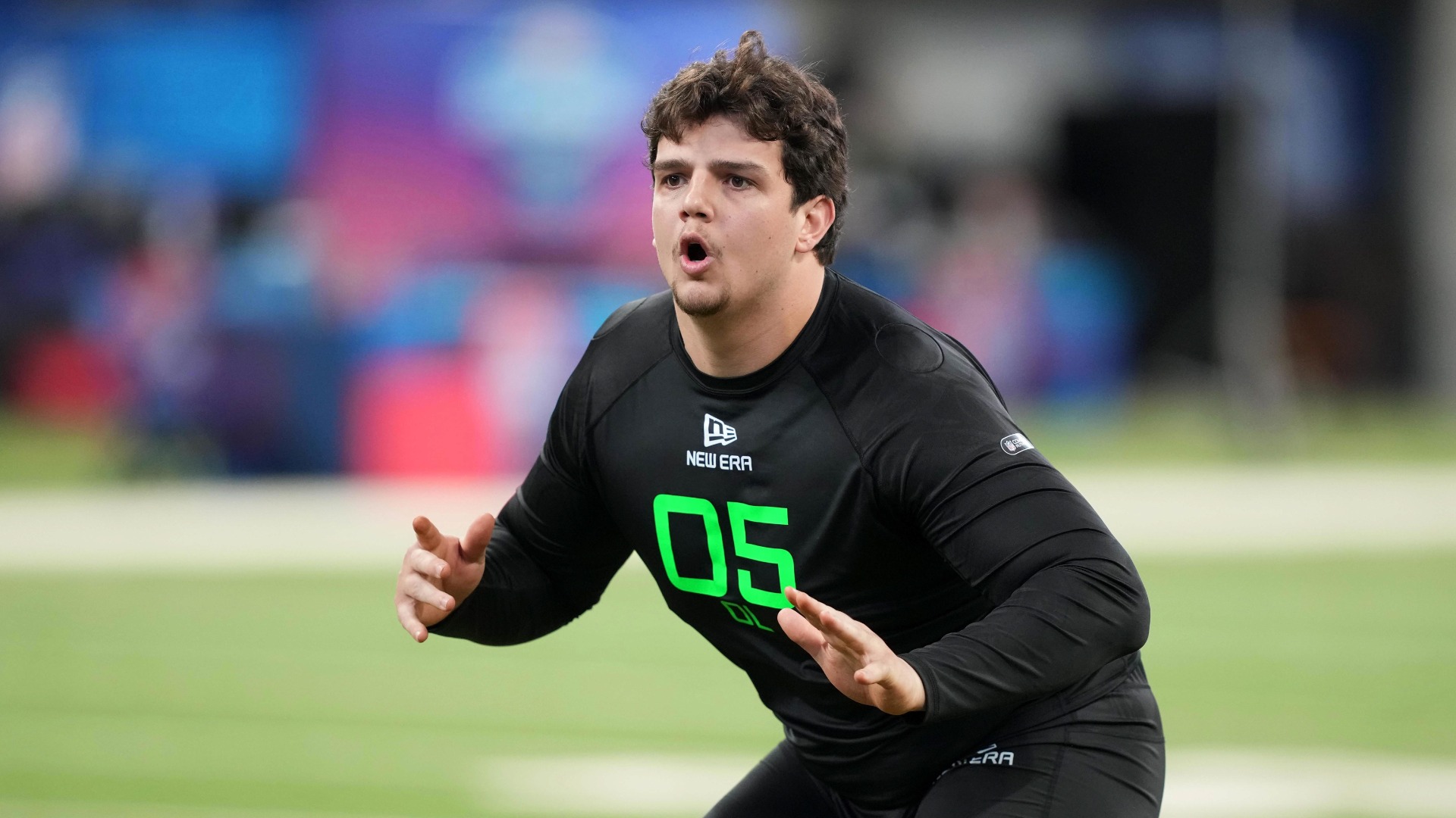 NFL draft prospect Will Campbell