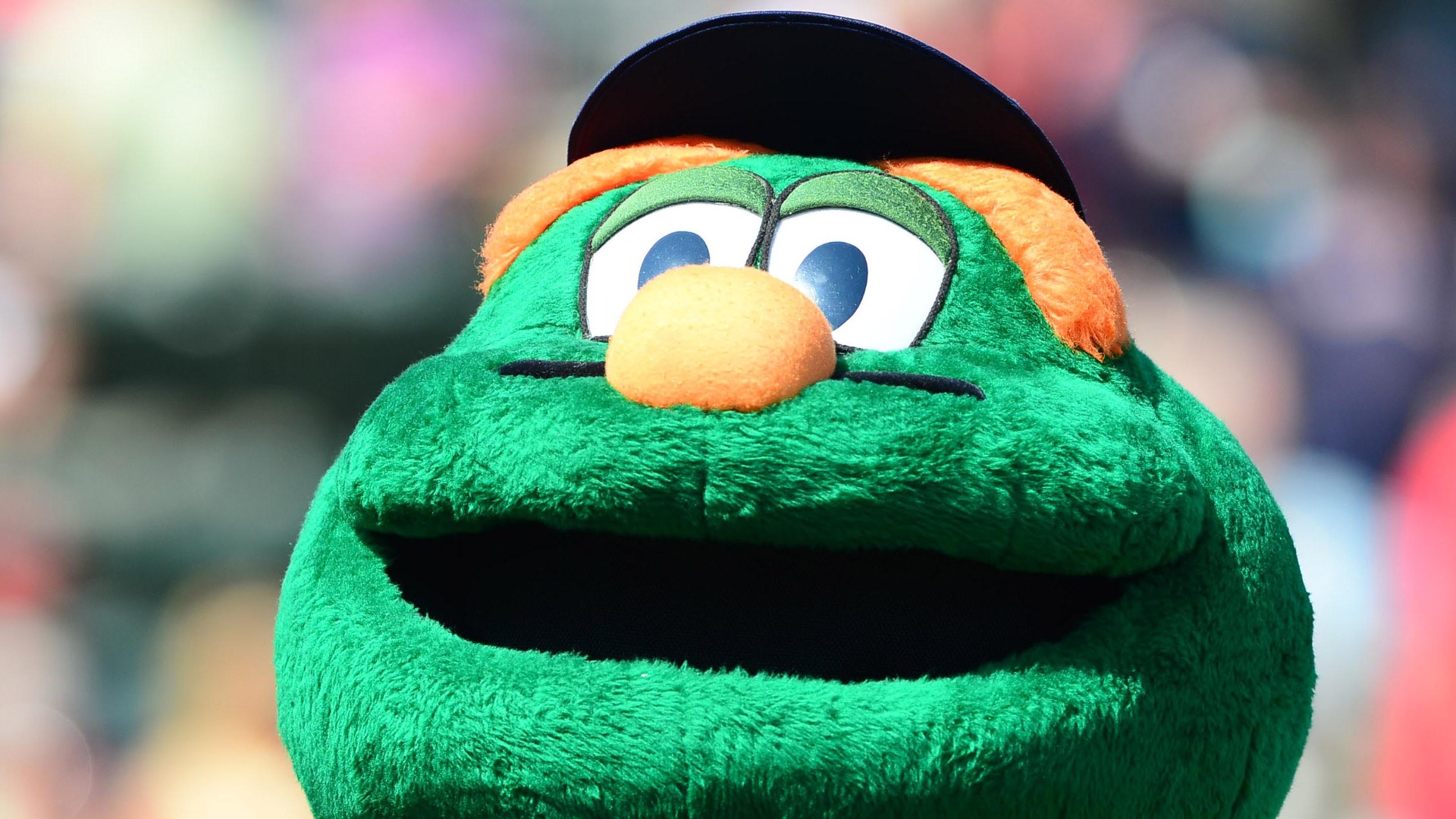 Boston Red Sox mascot Wally the Green Monster